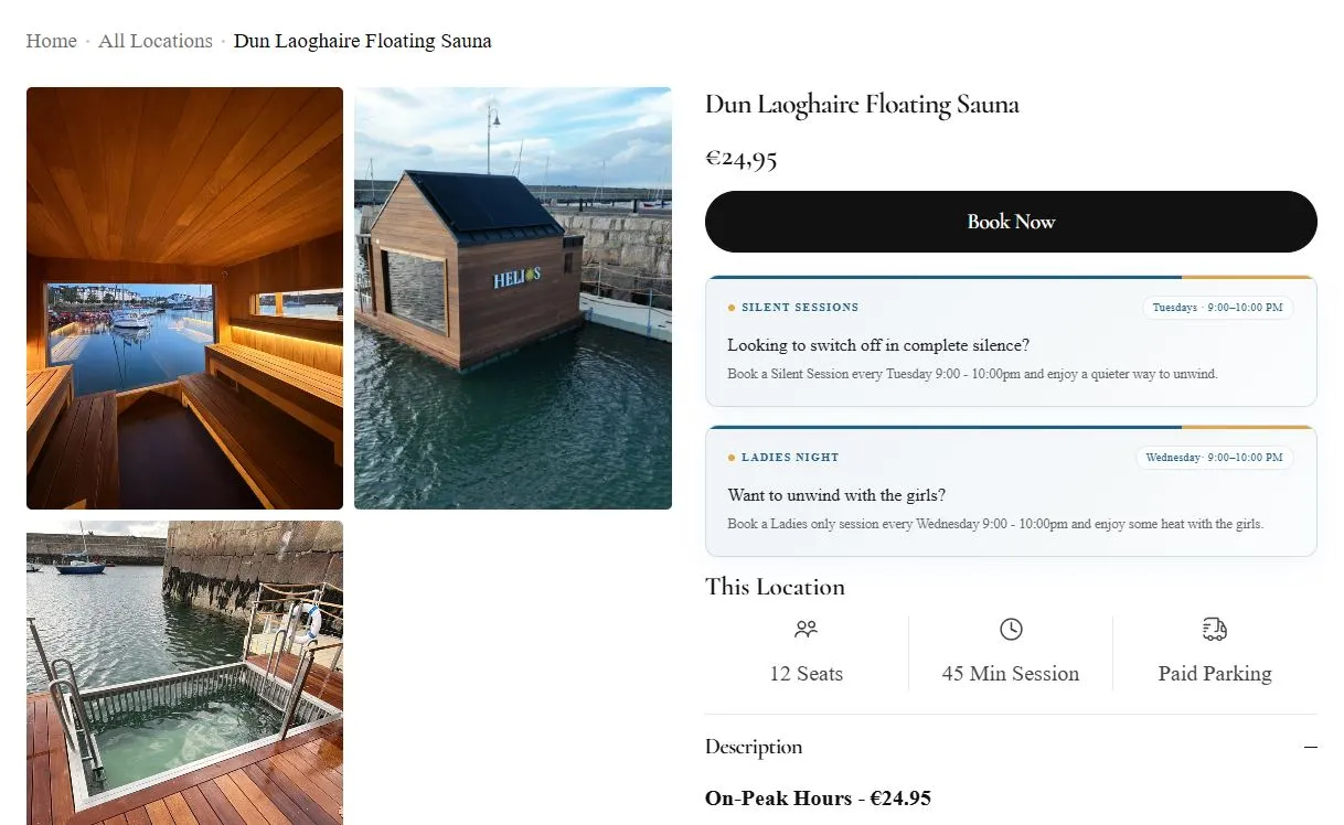 Product page optimized for strong CTR and conversions
